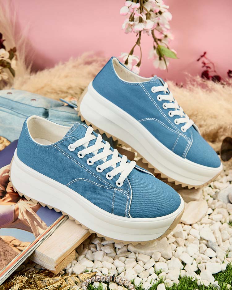 Royalfashion Women's Sports Slirn Sneakers