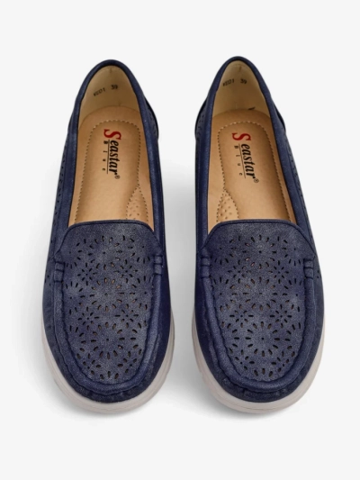 Royalfashion Жіноча перфорована мокасина Besset