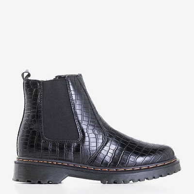 Galetiasi Damen Schlangenleder Stiefel - Schuhe