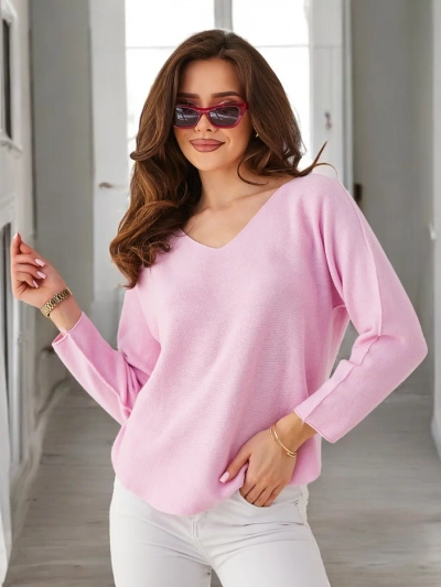 Royalfashion Damen dünner Viskosepullover