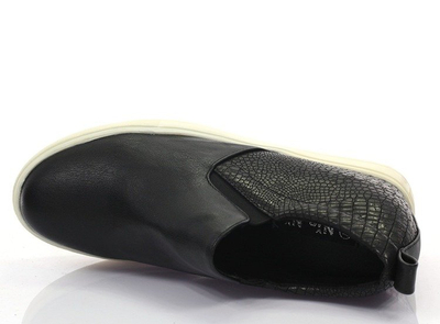 Schwarzer Slip-on-Wedges Refferas - Footwear