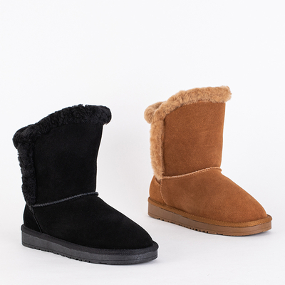 Schwarze Stiefeletten für Damen Lodgi- Footwear