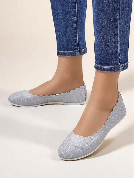 Royalfashion Floral Damen-Ballerinas Magerro