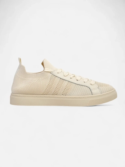 Beige Damiani Sneakers – leichte Stoff-/Öko-Leder-Sneakers für den Sommer
