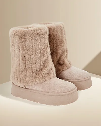 Royalfashion Damen Schneestiefel Rinemo