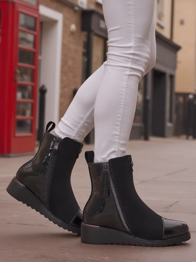 Royalfashion Damen Arbeit Ankle Boots Volio