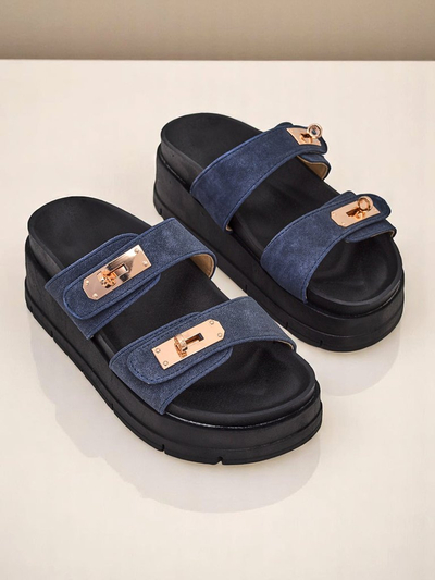 Royalfashion Жіночі босоніжки на платформі з пряжками Dalia