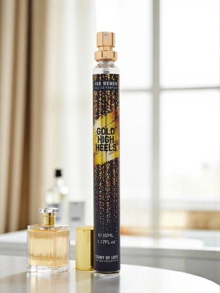 Inspirierte Damenparfüm Gold High Heels