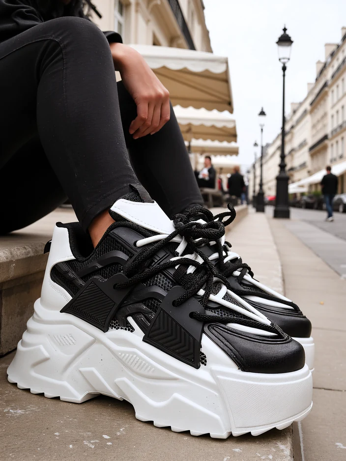 Royalfashion Damen Sport Sneakers Miefo