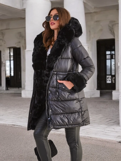 Royalfashion Langer Damenmantel