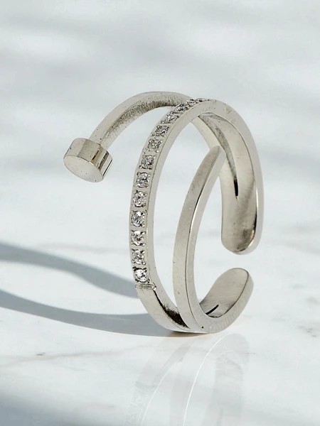 Dolce Vita Armreif-Armband mit dekorativen Charms