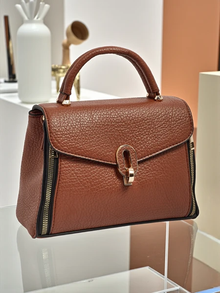 Kleine Damenhandtasche aus Öko-Leder Celoura