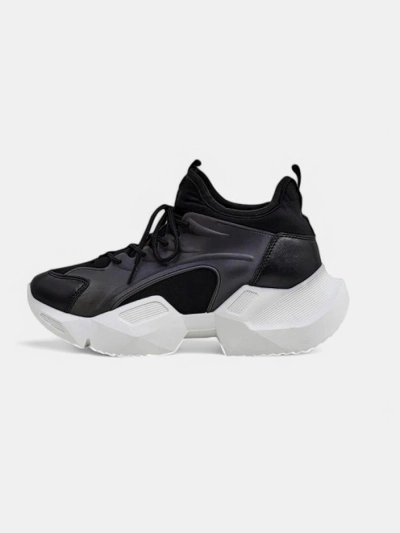 Royalfashion Damen sportliche Sneakers auf einer dickeren Sohle Vivers