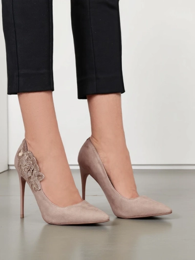 Royalfashion Damen-Stiletto-Absätze mit Blumen Sollabe