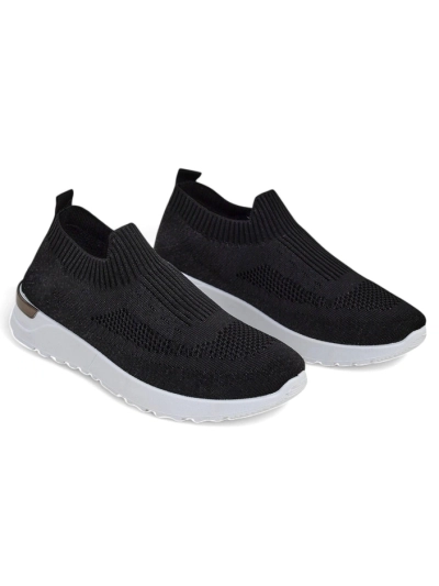 Royalfashion Damen Slipper Stoff Sport Schuhe Terrifa