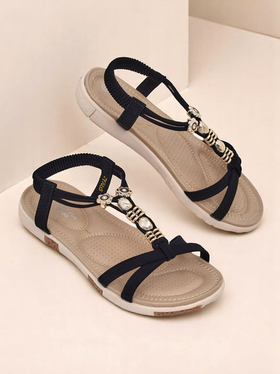 Royalfashion Damen verzierte Sandalen Veve