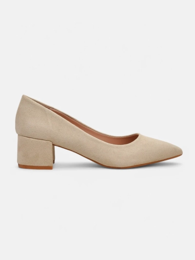 Royalfashion Frauen Pumps mit niedrigem Absatz Bosanna