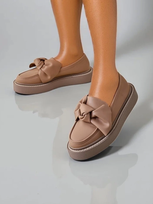 Royalfashion Елегантні мокасини для жінок з бантом Ortto