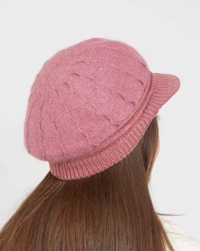 Royalfashion Damen-Baskenmütze mit Schirm