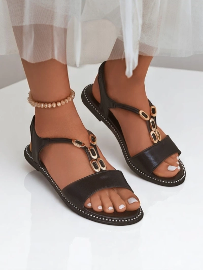 Royalfashion Жіночі сандалі з декоративними ремінцями Siena Glow