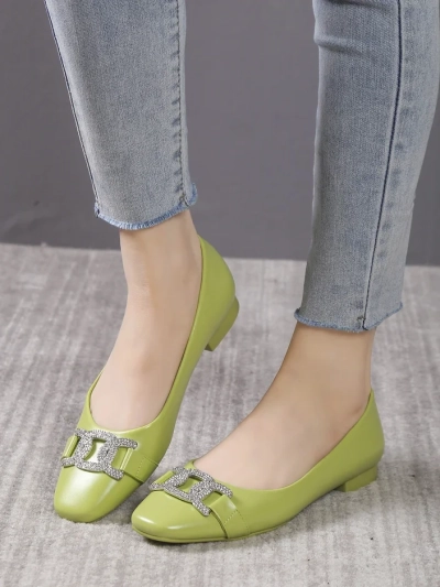 Royalfashion Damen Ballerinas mit einer Schleife Frelie