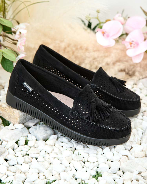 Royalfashion Жіночі ажурні мокасини Molaffa