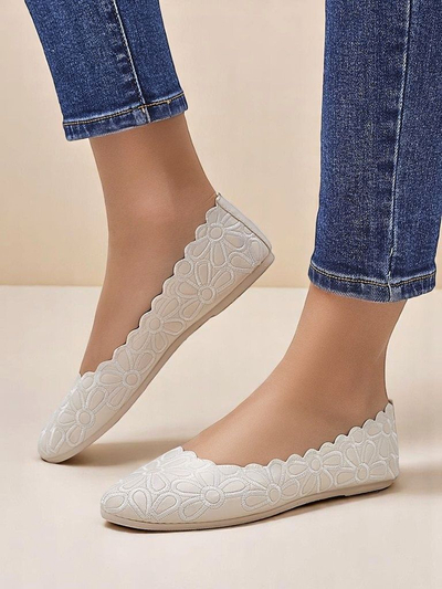 Royalfashion Floral Ballerinas für Damen Magerro