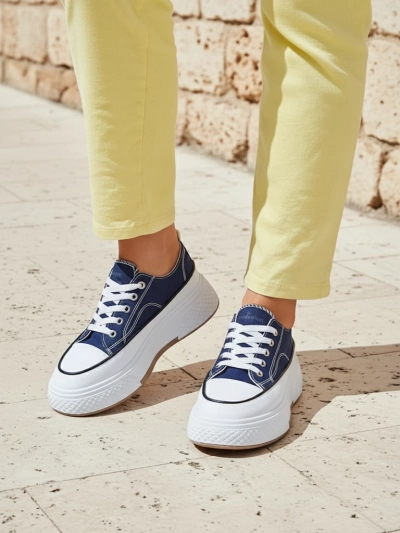 Royalfashion Damen-Plattform-Sneaker Beemes
