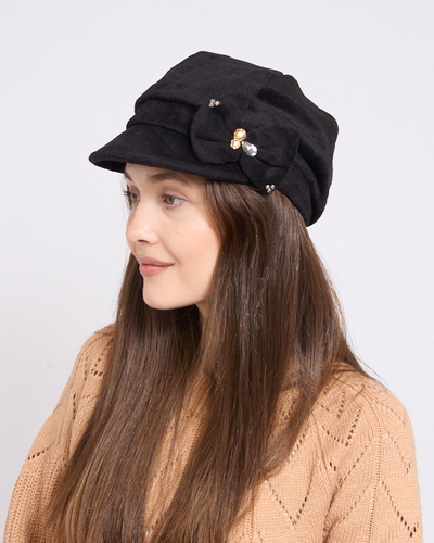 Жіночий берет Royalfashion з бантом