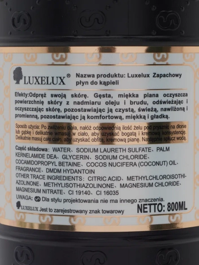 Luxelux Duschgel Golden Classic 800 ml