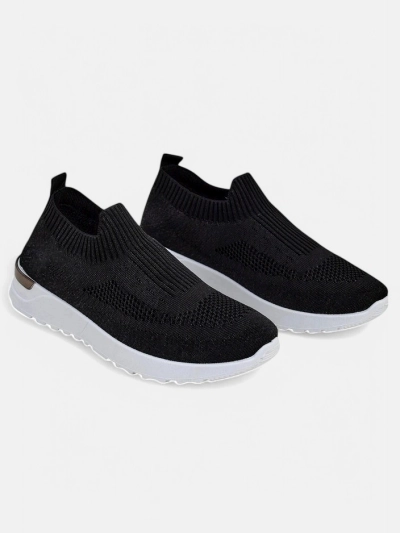 Royalfashion Damen Slipper Stoff Sport Schuhe Terrifa