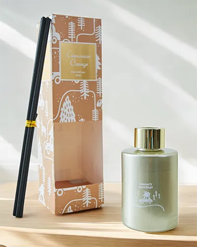 Reed Diffuser Zimt Orange Duftstäbchen 60 ml