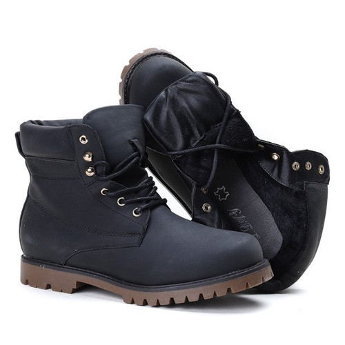 Чорні пішохідні пішохідні черевики