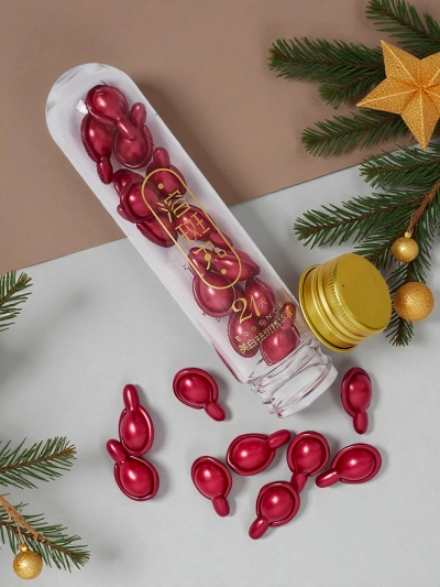 OSUFI Feuchtigkeitskapseln, Anti-Falten mit Vitamin E