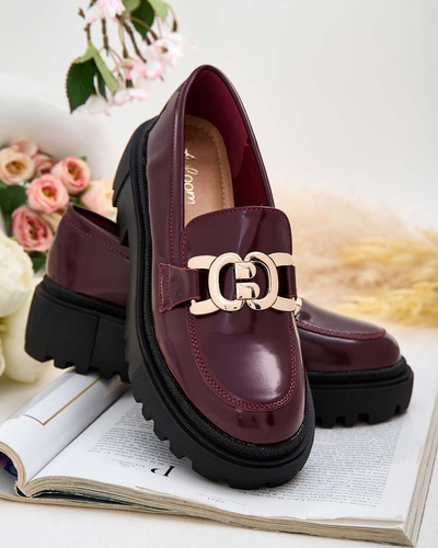 Royalfashion Жіночі лаковані мокасини Bevevra