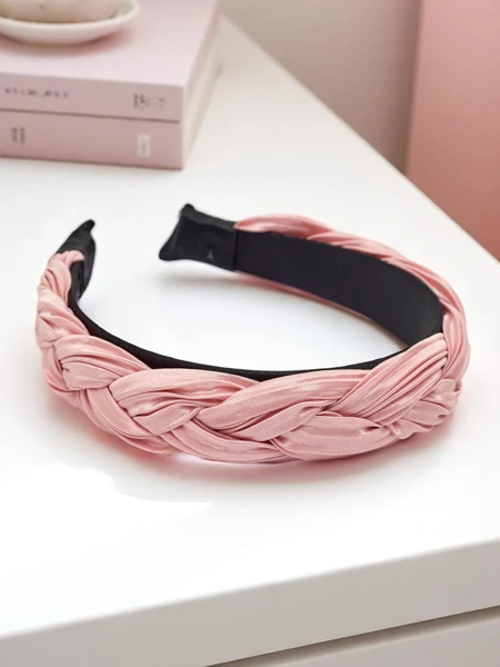 Royalfashion Geflochtenes, gekrepptes Haarband Nina