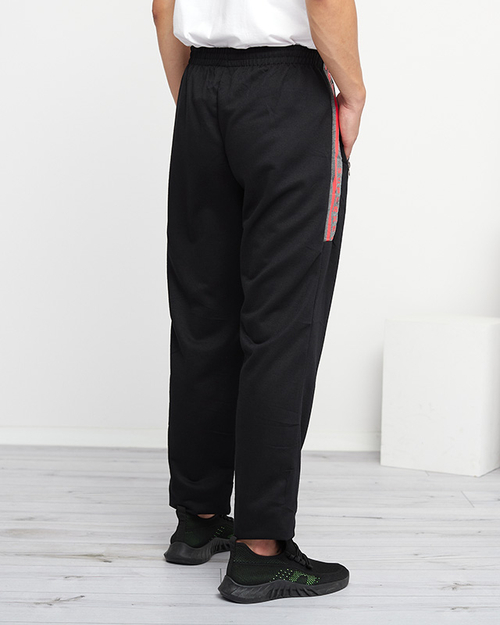 Чоловічі чорні спортивні штани - одяг