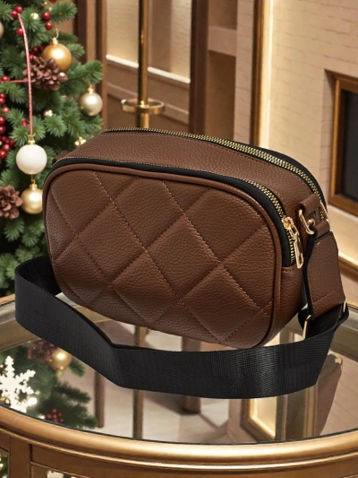 Gesteppte kleine Damenhandtasche aus Öko-Leder Connere