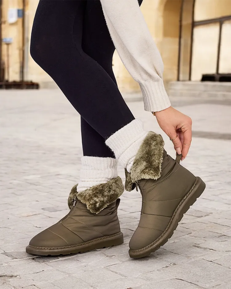 Royalfashion Damen Schneestiefel Nesisa