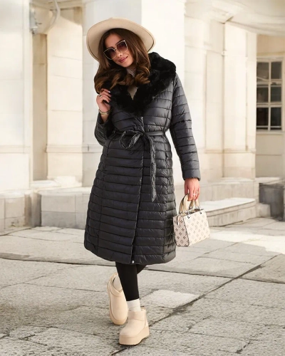 Royalfashion Langer Damenmantel