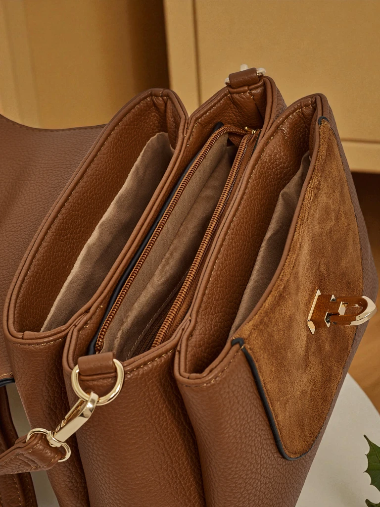 Kleine Damenhandtasche aus Öko-Leder Aurella