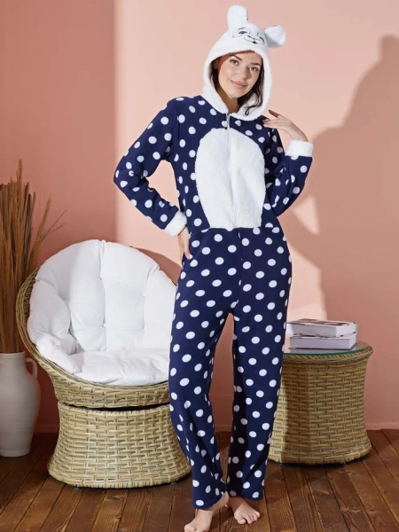 Royalfashion Damen Einteiler Pyjama