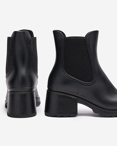 Schwarze Damen-Gummistiefel Caldala- Footwear