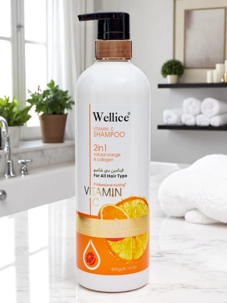 2-in-1 Shampoo mit Vitamin C und Kollagen