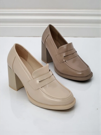 Royalfashion Damen Mokassins mit Absatz Minerva