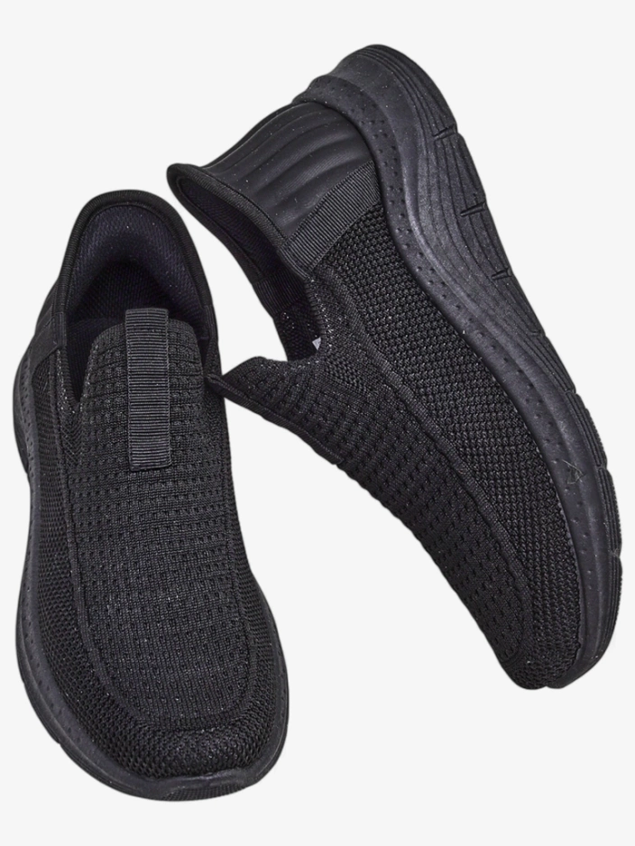 Royalfashion Damen Slip-On Stoff Sportschuhe Secat