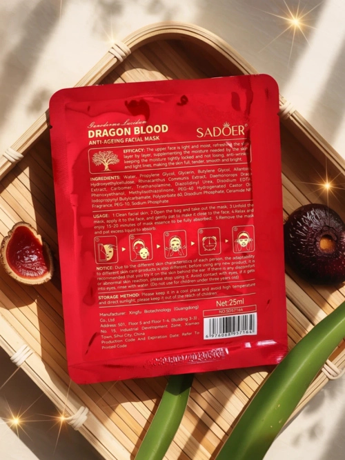 Sadoer Vitalis Dragonis Маска Протизморшкова Ganoderma Lucidum 25ml