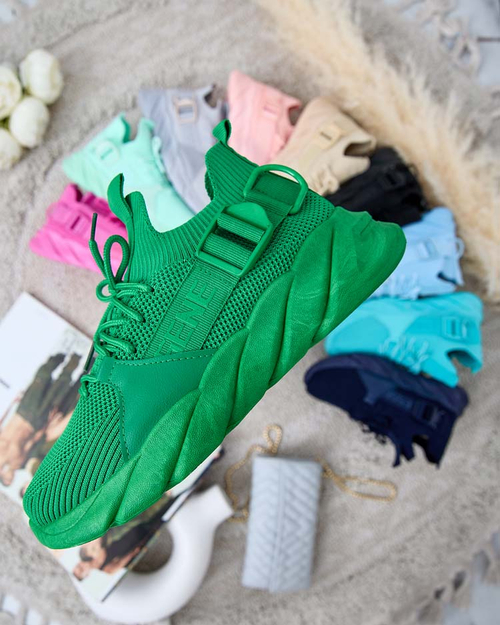 Esmeralda Чорні Кросівки на Плоскій Підошві