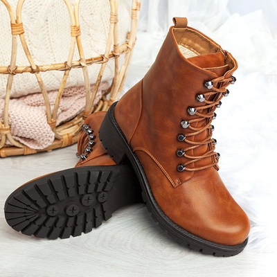 Trappers in camel Gigi - Schuhe