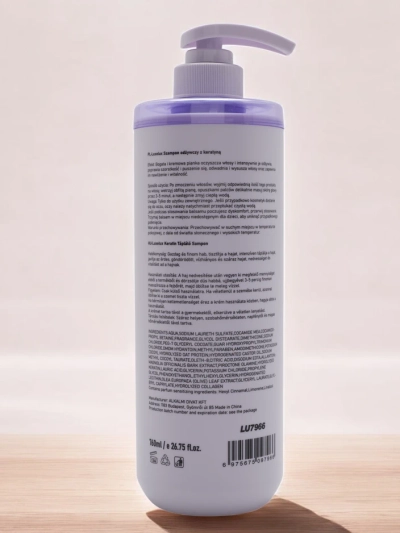 Luxelux Keratin Haar Shampoo 760 ml